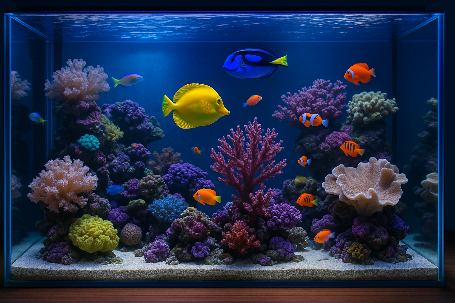Types of Marine Aquariums